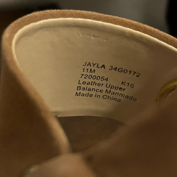 New Jones New York Suede and faux snakeskin heel dress sandal size 11 - Picture 5 of 5